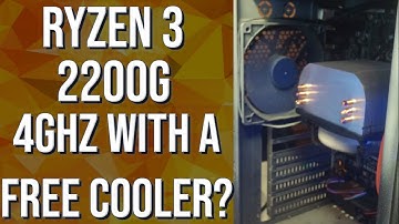 Ryzen 3 2200G-Overclocking to 4GHz
