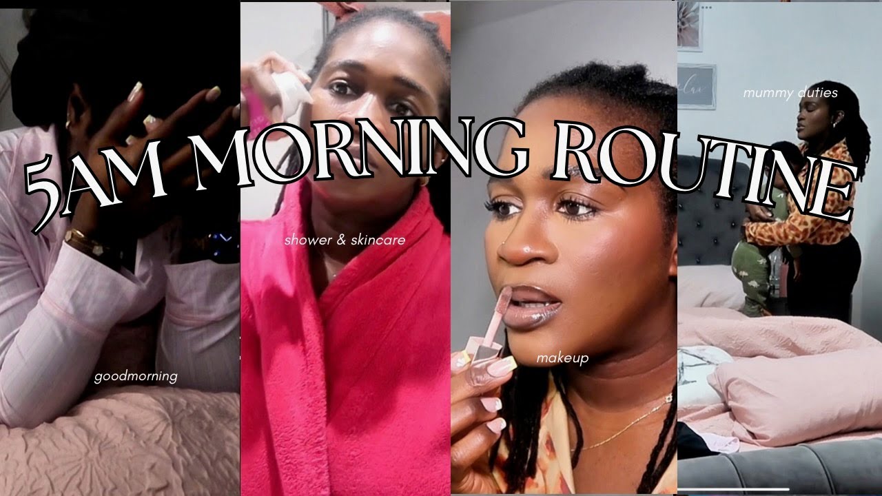 5AM Morning Routine for Working Single Moms | Productivity & Self-Care | Realistic & Relatable