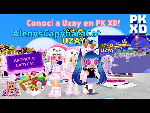 PK XD 🐰 CONOCÍ A UZAY EN PKXD! 🤍🩷 Mira también quien estaba allí también... 👀 /AlenysCapybaraCat/