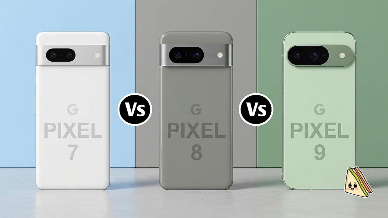 Google Pixel 7 Vs Google Pixel 8 Vs Google Pixel - YouTube