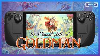 Ich konnte kaum glauben, wie schön das auf dem Steam Deck aussieht!  The Eternal Life of Goldman