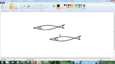 :: Lets use Curve tool in MS Paint ::