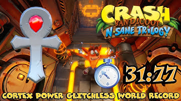 Cortex Power 31:77 (Former Glitchless WR) Crash Bandicoot NST