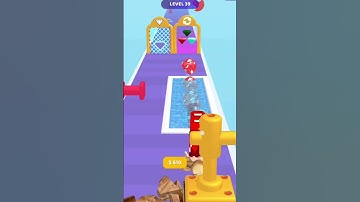 Cha Cha Cha!! Gem Stack -- Run level 39 #shorts #funnygameplay #youtubeshorts