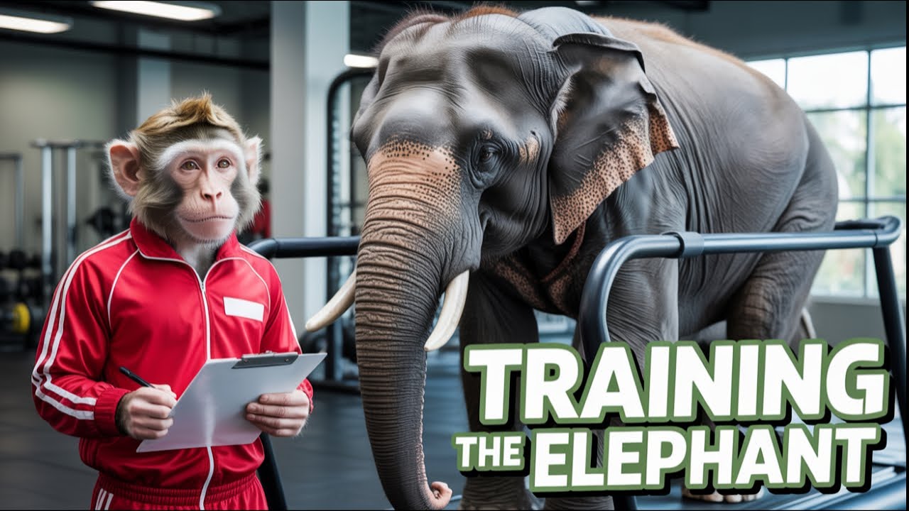 Funny Tamil Gym Comedy – South Indian Monkey & Elephant Short Film | Realistic & Cinematic