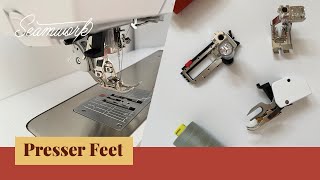 5 Common Sewing Feet - Pattern Niche