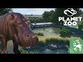 Hippo Habitat With Underwater Viewing| The Gage Park Zoo Episode 9| Planet Zoo Sandbox