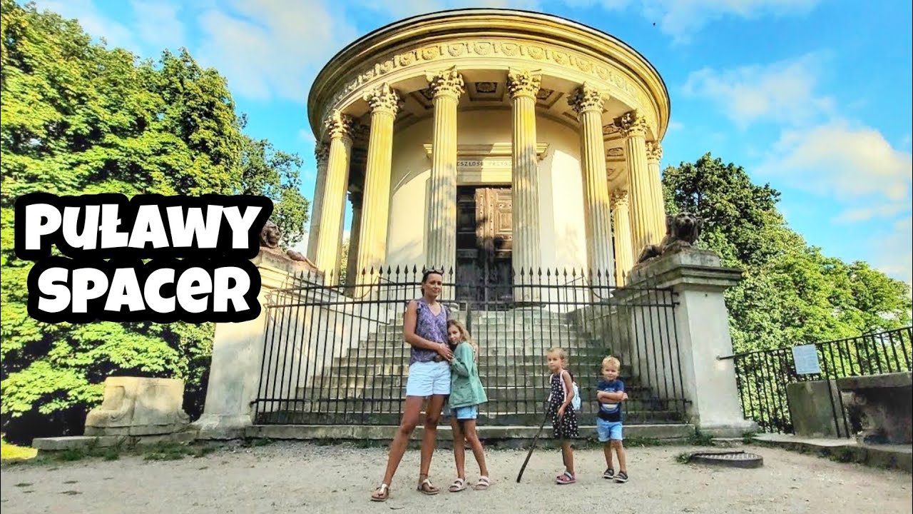 Świątynia Sybilli - Puławy / park - karpie pawie i bażanty / Lubelszczyzna