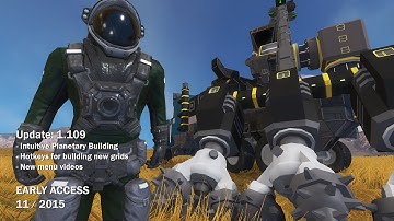 Space Engineers - Update 01.109: Intuitive planetary building, Bugfixes