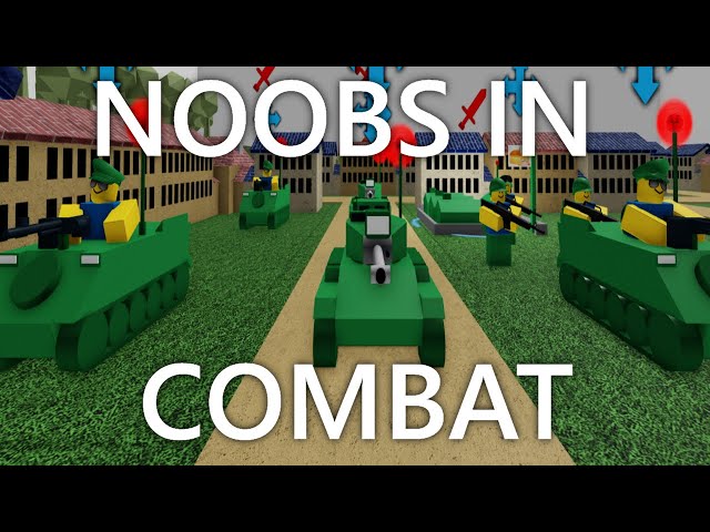 noobs in combat roblox game｜TikTok Search