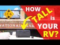 Measuring Your RV! | Know Your RV's Height! | Changing Lanes!