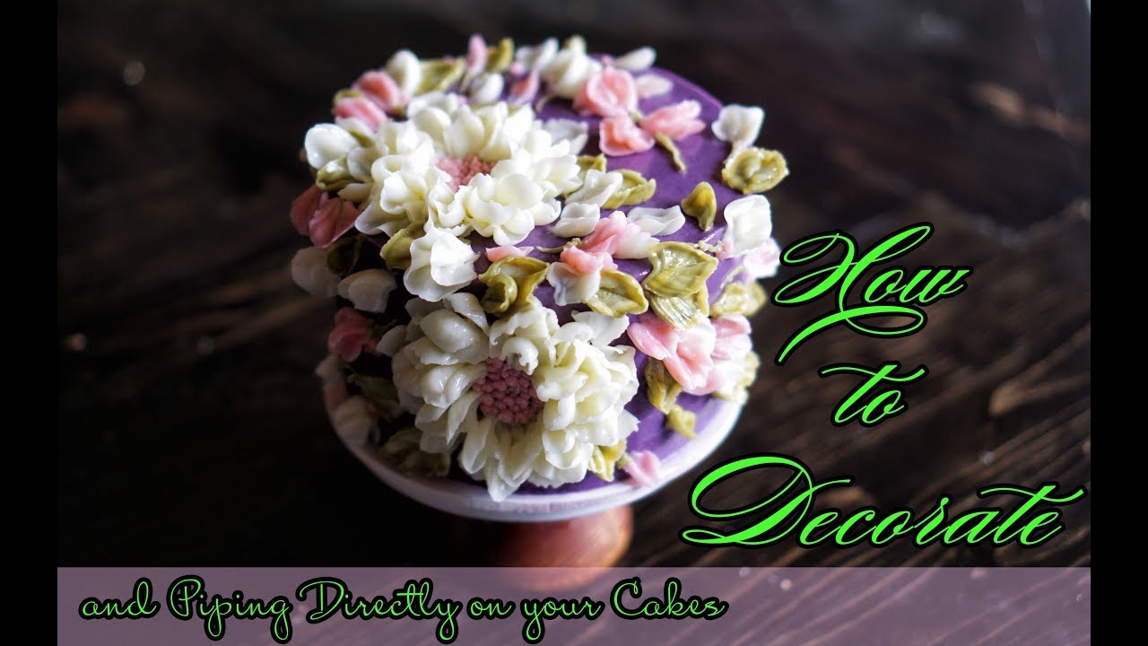 How to Decorate - Piping Directly onYourcake