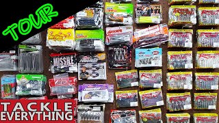 Tackle Room Tour - Soft Plastics (EVERY Soft Plastic that I OWN!!!)