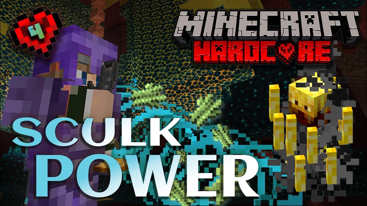Sculk Powered Sugarcane & Blaze || Hardcore Let's Play || Ep. 4 #hardcoreminecraft #letsplay #sculk