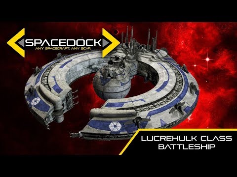 Star Wars: Lucrehulk Class Battleship (Canon) - Spacedock