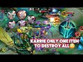 Karrie Savage Highlights| Epic Rank Game Comeback MLBB