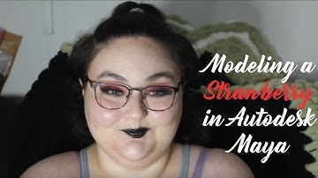 Modeling a Strawberry in Autodesk Maya!