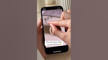 No more basic fonts on your Stories #instoriesapp #storytips #instories #fontstyle