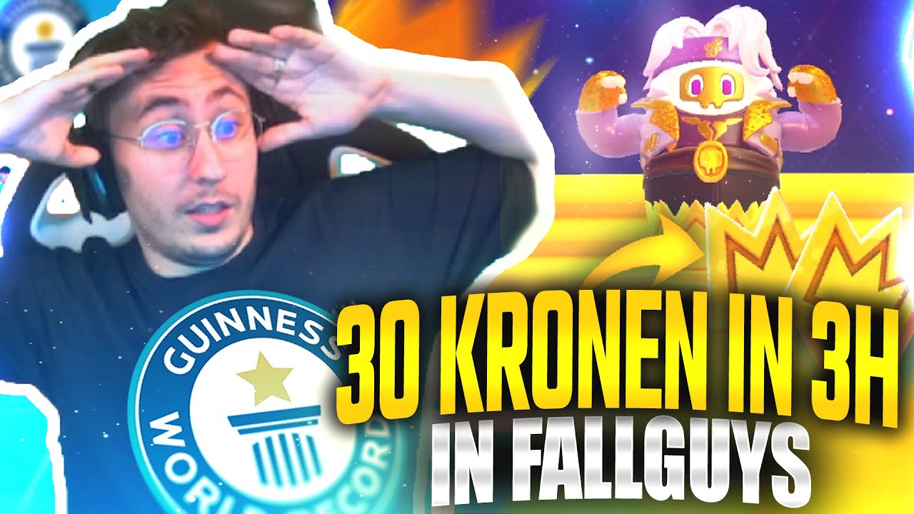 SO MACHT MAN IN 3H 30 KRONEN IN FALLGUYS 🤴😱 Repaz