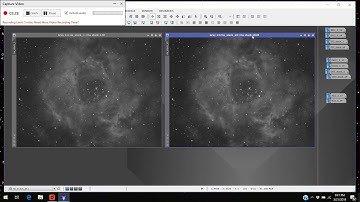 Narrowband Imaging with the Moon - Rosette Nebula