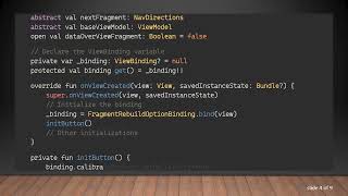 Migrating from Kotlin Synthetics to ViewBinding in Android Base Classes