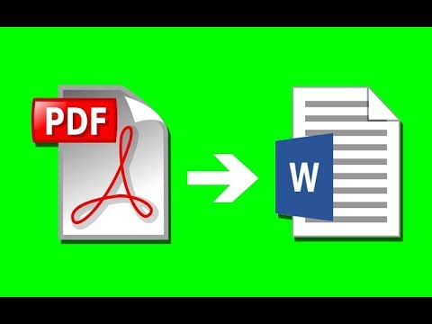 Как преобразовать PDF в Word (С редактированием)