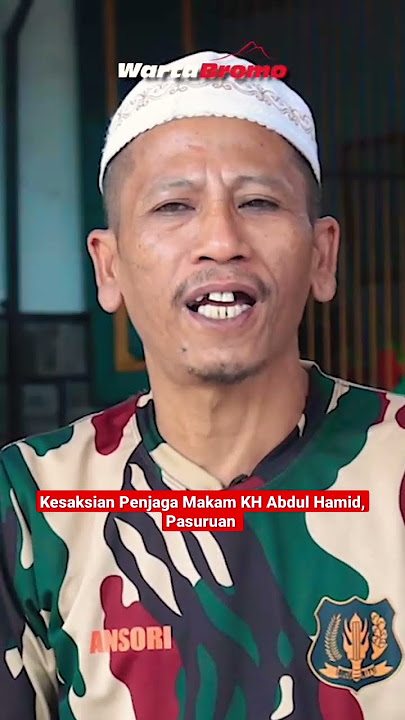 Kesaksian Penjaga Makam KH Abdul Hamid, Pasuruan