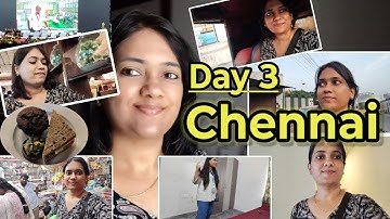 3rd Day in Chennai 🌴/SRM University Induction Programme 2025/Shopping in Chennai/PG food🍛