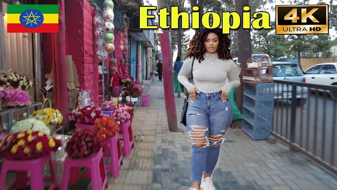 Addis Ababa Walking Tour around Gergi , 🇪🇹 Ethiopia [4K] - YouTube