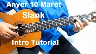 Belajar Gitar Anyer 10 Maret Slank (Intro) - Belajar Gitar Fingerstyle Untuk Pemula chords