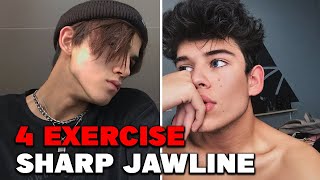 4 Simple Exercises to Get a Sharp Jawline Quickly