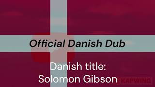 Solomon Gibson Intro Cover V2 A Spongebob Parody Danish
