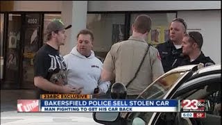 Bakersfield man blames Police for not having his car
