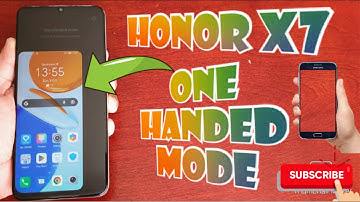 Honor X7 One Handed Mode|Temporarily Scale Down the Display Size For Easier Control Of Your Phone