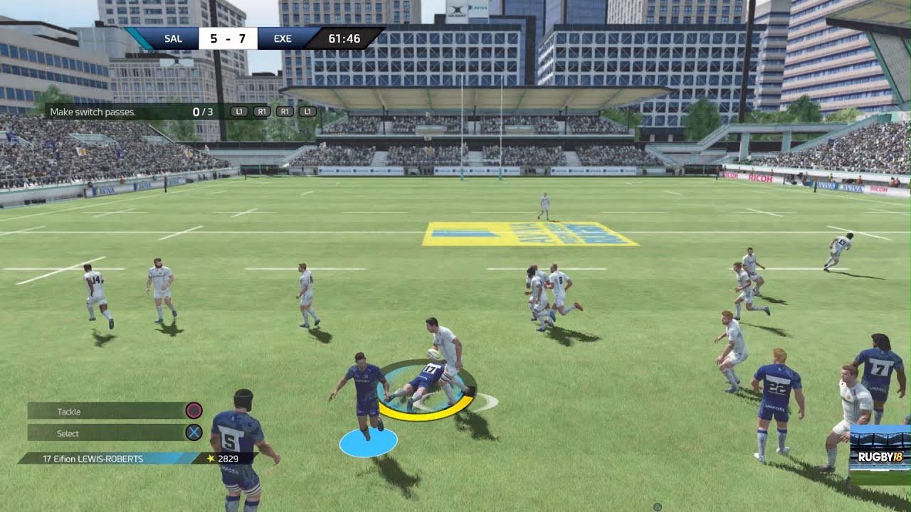 Rugby 18 Sale Sharks desperate for a line break and score to get