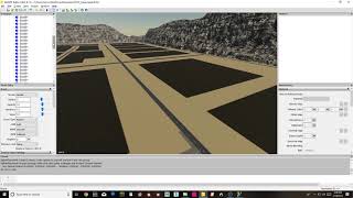 Rapid terrain following road placement