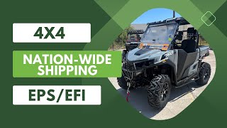 2023 MASSIMO TBOSS 760 4X4 EFI/EPS SIDE BY SIDE TEST DRIVE AND REVIEW