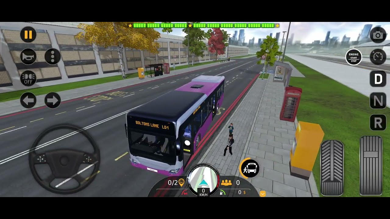 BUS SIMULATOR: EVO PLAYING IN LONDON MAP🗺️/AMAZING GAME ANDROID GAMEPLAY🔥