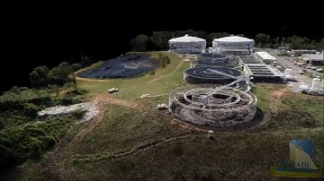 Water Facility Pointcloud Flythrough