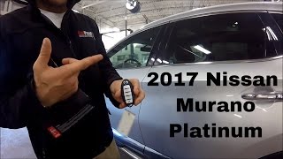 2017 Nissan Murano Platinum AWD In-Depth Walk Around and First Look screenshot 3