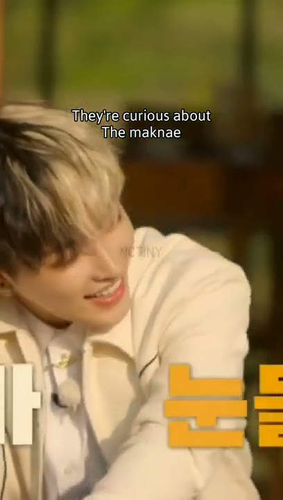 ATEEZ reaction when suddenly jongho cried🙁#ateez #atiny #shorts