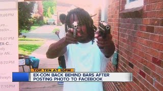 EX-con busted through Facebook