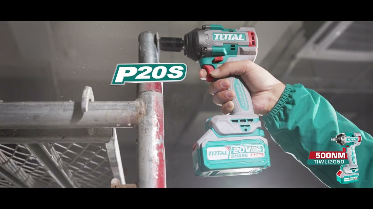 TOTAL 20V 500 Newton Drill without Battery and Charger TIWLI20501