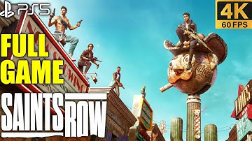 Saints Row Reboot 2022 FULL GAME PS5 Gameplay Walkthrough 4K 60FPS Part 1 No Commentary | Saints Row