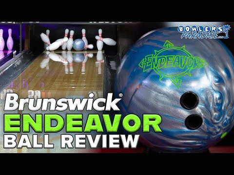 Brunswick Endeavor Review (4K) | Bowlers Paradise - YouTube