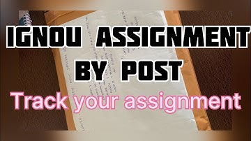 How to submit ignou assignment by post in malayalam//MAPC assignment submission//how track post