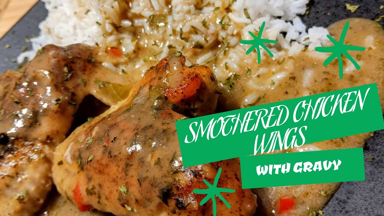 Smothered Chicken and Gravy {Comfort Food - VIDEO} - Key To My Lime