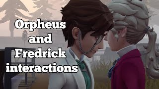 Ashes of Memory, but It's Only Orpheus and Fredrick Interactions [Identity V]