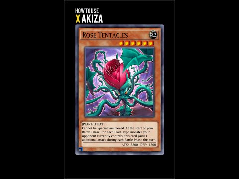 Yugioh Duel Links - Does Akiza says Triple Whip? x Rose Tentacles Yugioh Duel Links - Does Akiza says Triple Whip? x Rose Tentacles