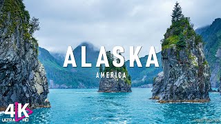 Alaska 4K Amazing Nature Movie - Peaceful Piano Music - Nature Travel